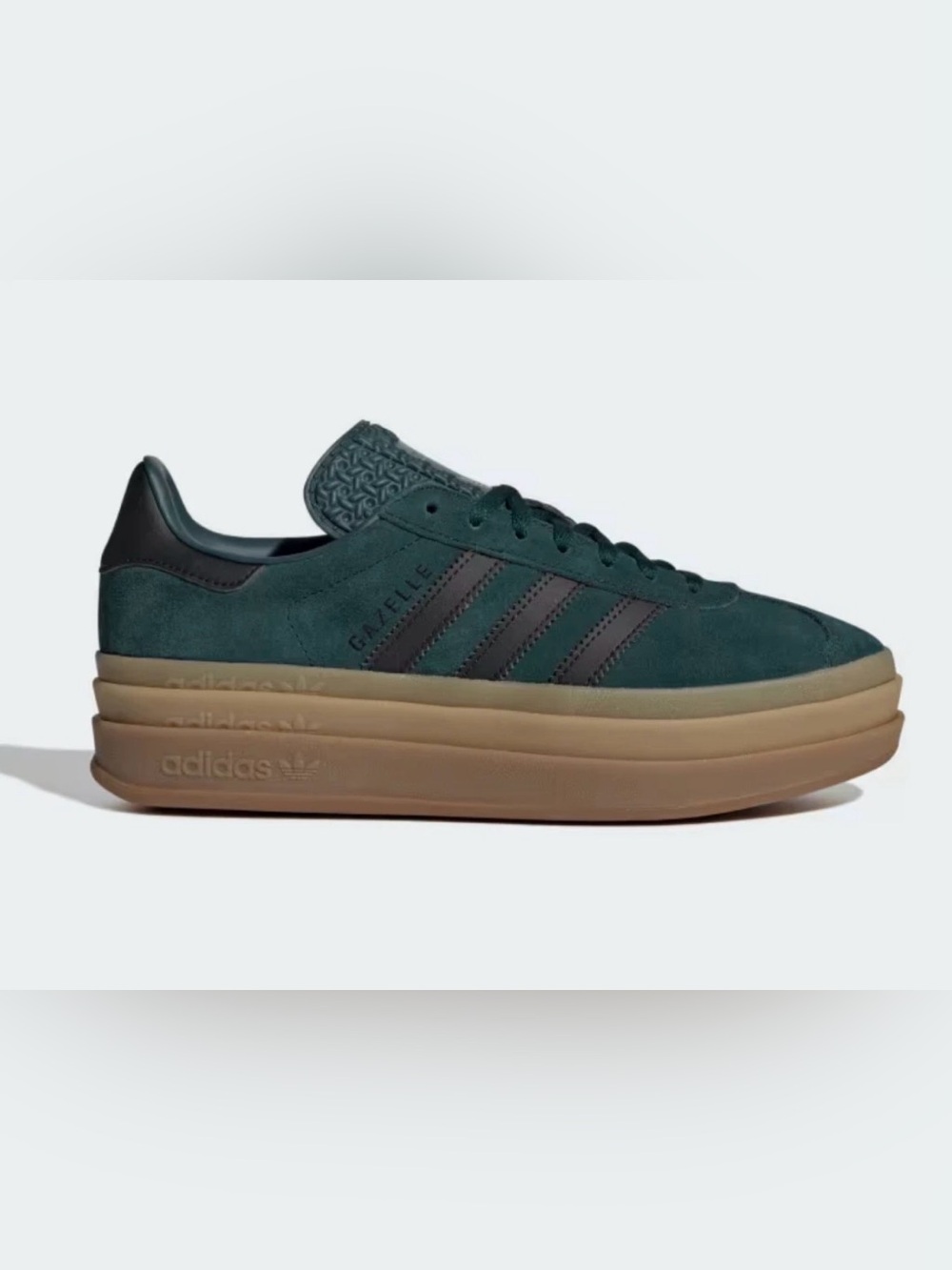 Adidas Gazelle Bold Women’s Size 10 Aurivy Black Gum JQ3583